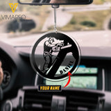 VMAH PERSONALIZED ARBORIST CAR HANGING ORNAMENT MAR-MA10