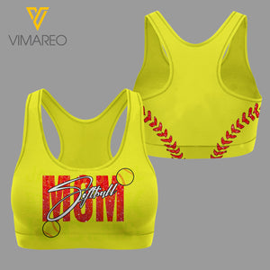 SOFTBALL MOM SPORT BRA TNMD2306