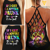 CAMPING BESTIE CRISS-CROSS OPEN BACK CAMISOLE TANK TOP