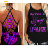 PLAY BASS CRISS-CROSS TANK TOP SKULL