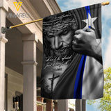 Texas Blue line Flag