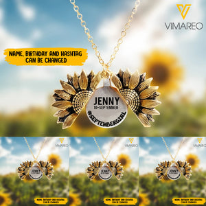 September girl Personalized Necklace