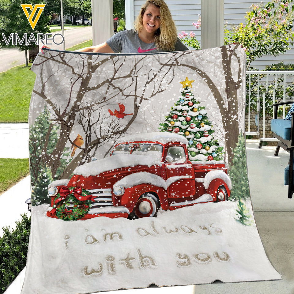 I AM ALWAYS WITH YOU CHRISTMAS QUILT BLANKET PRINTED QTTN2012