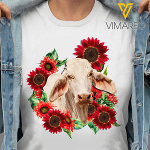 BRAHMAN CATTLE TSHIRT 3D PRINTED JUE-MA16