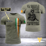 Customized Ireland Soldier 3D Printed Storm Shirt EZA134