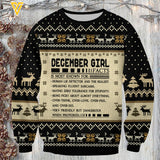 DECEMBER GIRL IN FACT SWEATSHIRT PRINTED TNVQ2210