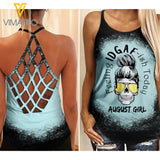 August Girl Feeling Criss-Cross Open Back Camisole Tank Top