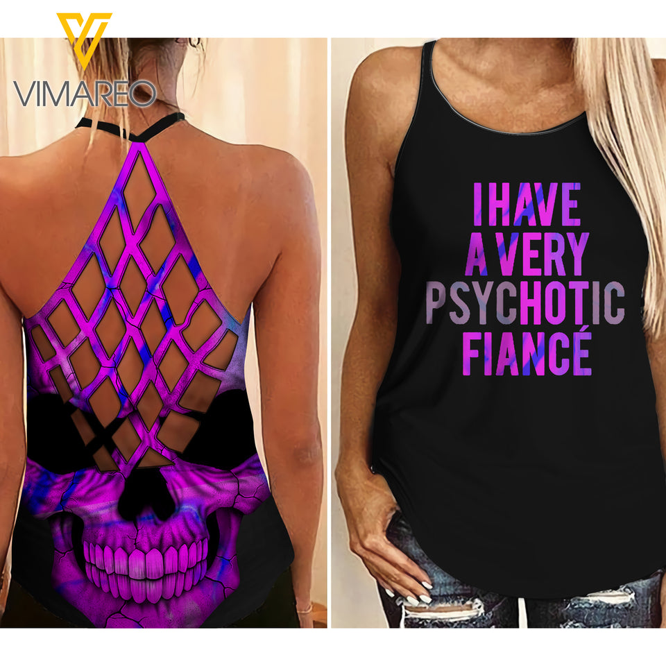 hot fiance Criss-Cross Open Back Camisole Tank Top  TMT SWEETEST