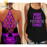 hot fiance Criss-Cross Open Back Camisole Tank Top  TMT SWEETEST