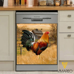 VMVH ROOSTER Kitchen Dishwasher Cover 0403 TMA