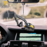 Excavator Car Hanging Ornament XM38D