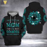 Grandma 3D printed hoodie XSHWY
