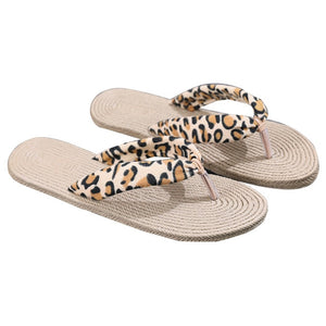 Women Shoes Summer Floral Flip Flops Beach Sandals Thongs Slippers