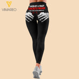 Taken by a crazy Concrete Finisher Criss-Cross Open Back Camisole Tank Top Legging